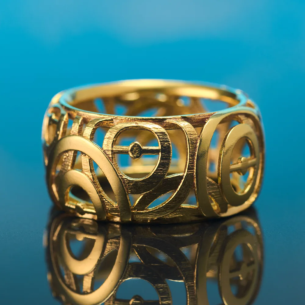 Ring in 18k gold — Joyería Liévano