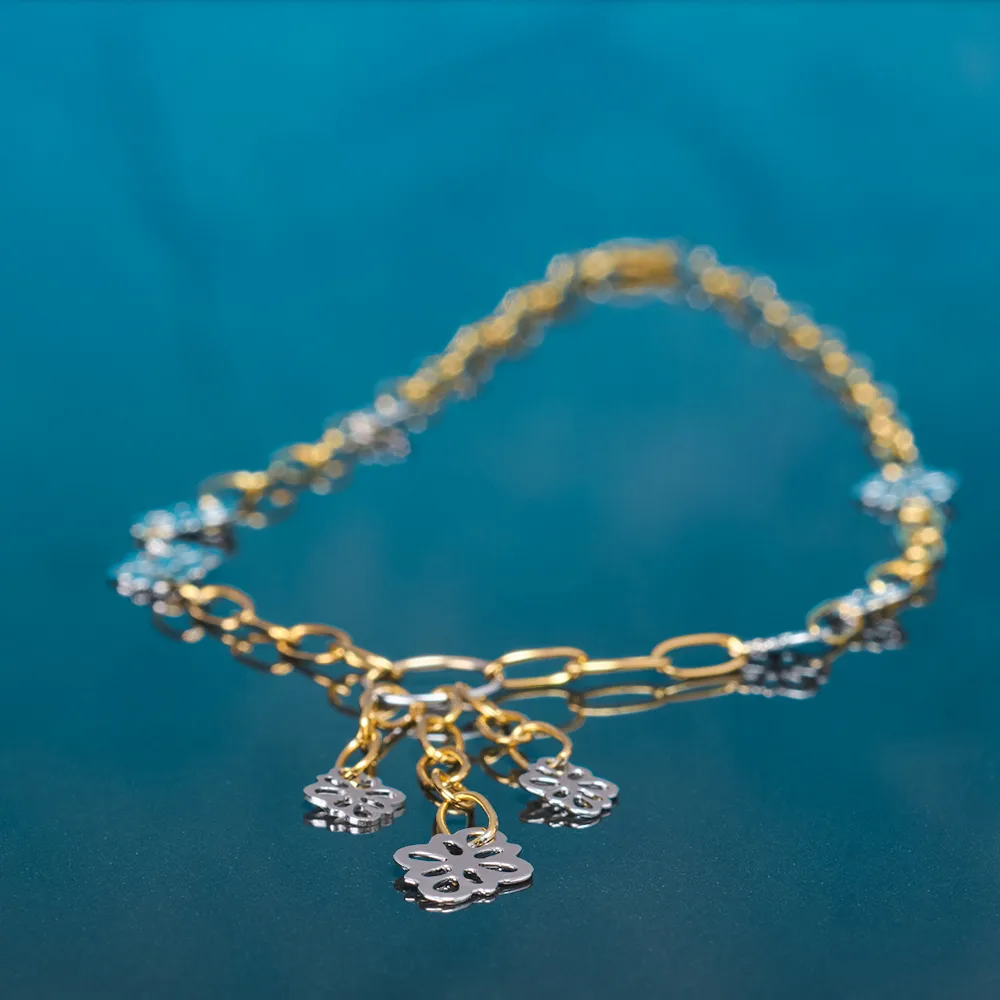 Necklace in 18k gold — Joyería Liévano