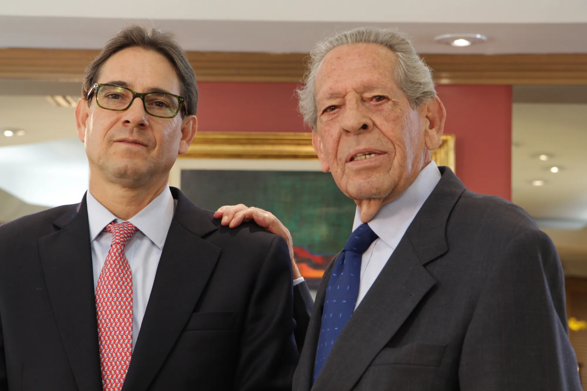 Retrato de Camilo e Ignacio Liévano, hacia 2010